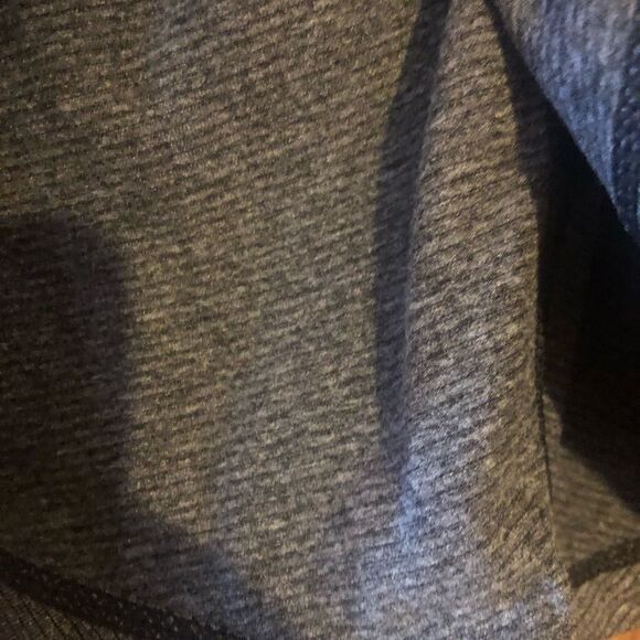 Tek Gear womens fleece lined active wear top. Size small. Gray and black. - Picture 3 of 4